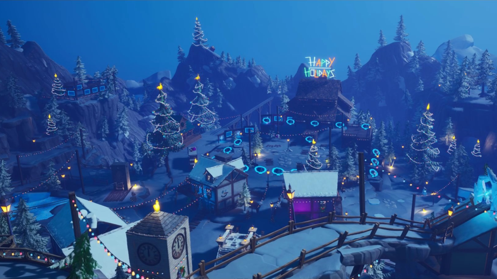 The North Pole Hub is featured live as Welcome Hub!